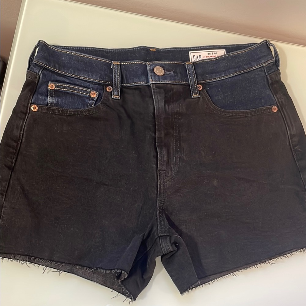 GAP Women's Black Denim Shorts